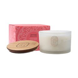 Soy Candle - Crystal Healing - Blood Orange & Goji